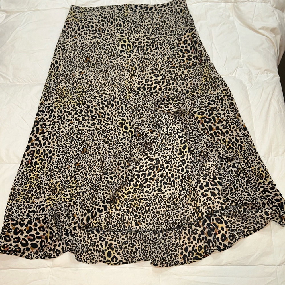 Maverick The Collection Leopard Print Skirt Mob Wife, Indie Sleaze, Rockstar